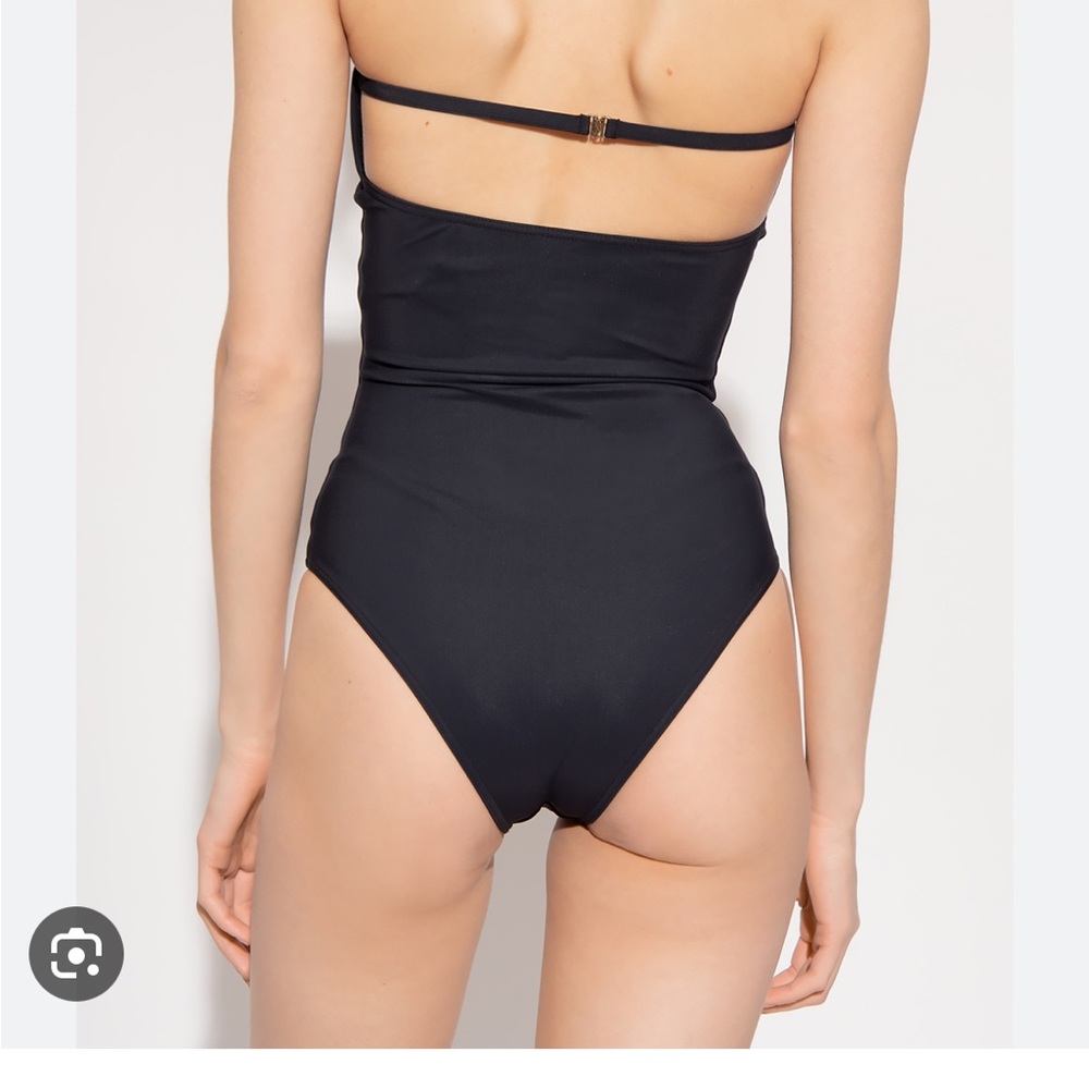 Saint Laurent black swimsuit size 4